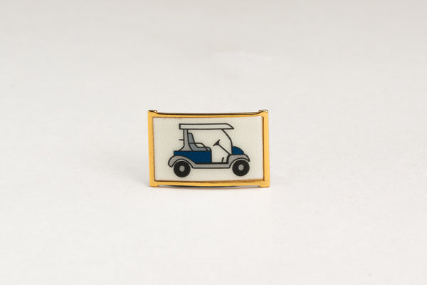 Golf Cart - Rail White