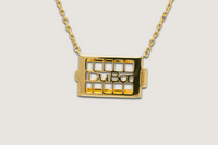 The On Course Necklace - Gold (No Tile)