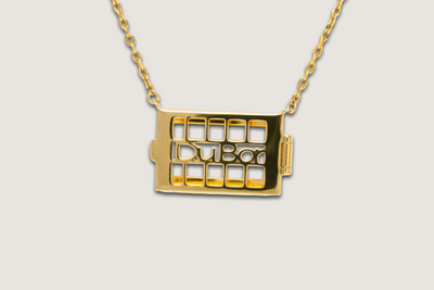 The On Course Necklace - Gold (No Tile)