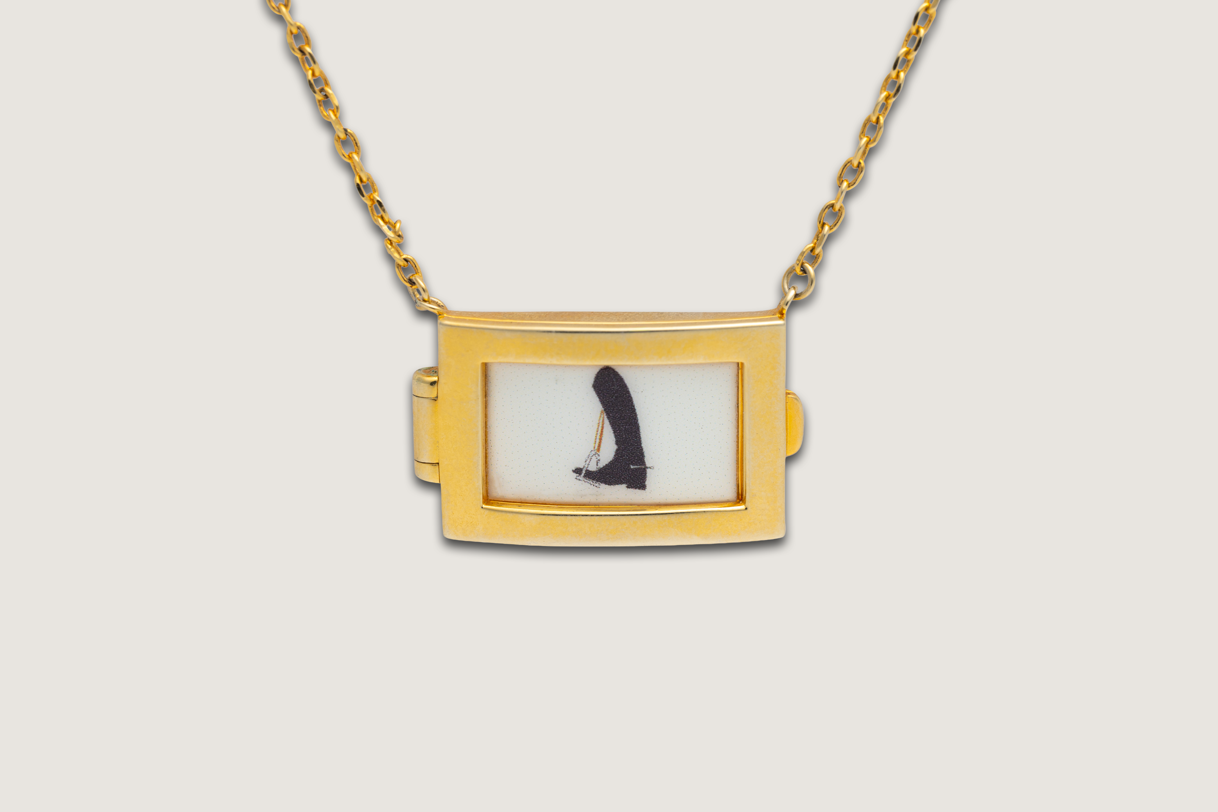 The On Course Necklace - Gold (No Tile)