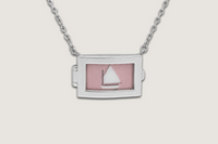 The On Course Necklace - Silver (No Tile)