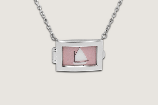 The On Course Necklace - Silver (No Tile)