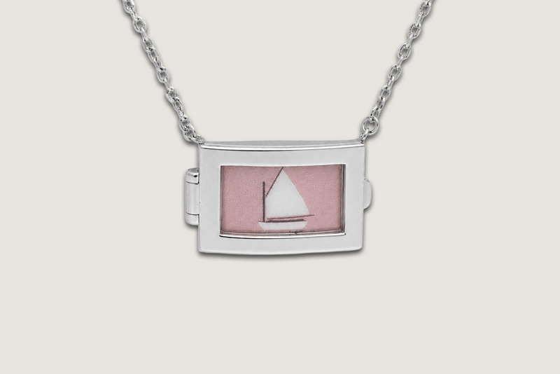 The On Course Necklace - Silver (No Tile)